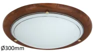 Stropné svietidlo 1x60W Rabalux 5417 dub