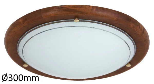 Stropné svietidlo 1x60W Rabalux 5417 dub