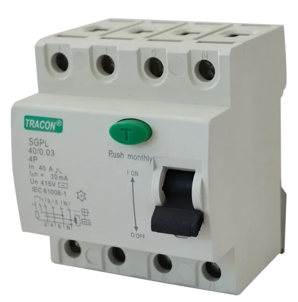 Prúdový chránič RB4-40100 40A/100mA