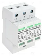 Zvodič prepätia 3P AC T1+T2 s vyberateľnými modulmi 