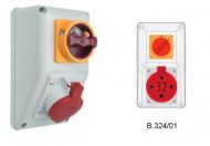Rozvodnica R-Box B.324/01 (1x32/4, Vyp. 0-1)