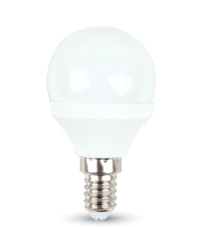 Žiarovka LED E14 6W G45 (studená biela)