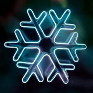 LED snehová vločka 59x53cm  NEON 2 IP44