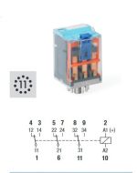 Relé C3-A30X 24V DC /RP700/