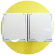 Zásuvka FALA GNH-2HZ IP44