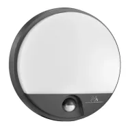 Nástenné LED svietidlo so snímačom pohybu  MCE291 Grey 15W sivé