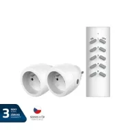 Zásuvka na diaľkové ovládanie GETI RCS212 2+1 (3680W/16A) 