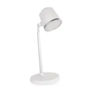 Dobíjacia stolná lampa LED Emos ABBIE Z7636W 6W biela 4in1