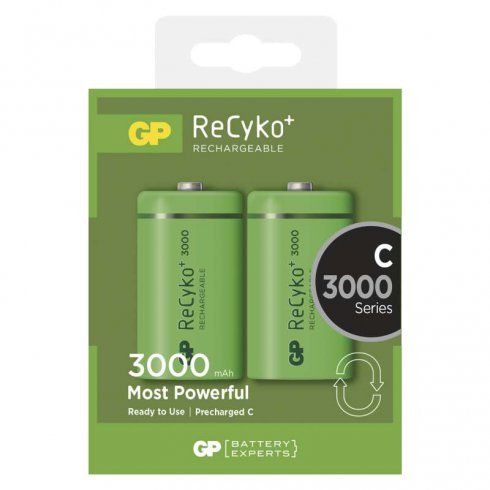 Nabíjacia batéria GP ReCyko 3000mAh R14(C)