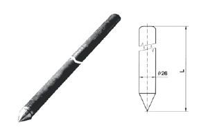 Zemniaca tyč ZT 2,0m (Fe)