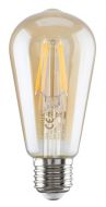 Žiarovka LED Filament E27 6W 2700K