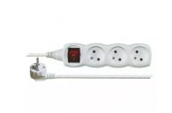 Predlžovací kabel 2m/3 zásuvky s vypínačom
