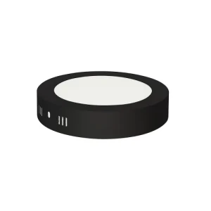 Prisadené LED svietidlo CAROLINE 12W 6400K čierne 840lm