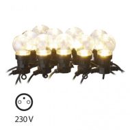 LED sveteľná reťaz PARTY BULB  5m / 50 LED