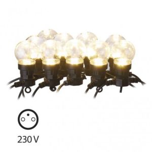 LED sveteľná reťaz PARTY BULB  5m / 50 LED