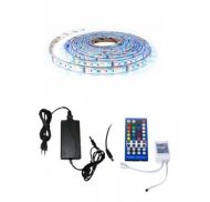 LED pásik RGB+W s ovládačom a adaptérom