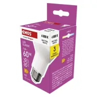 Žiarovka LED E27 7W R63 (denná biela) ZQ7E43