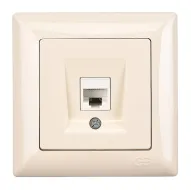 Zásuvka dátová RJ45 Cat6 Simple IVORY béžová