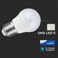Žiarovka LED PRO E27 5,5W 470lm 3000K