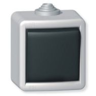 Vodotesný vypínač č.1 kovový IP55 281.1A