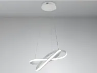 Závesné LED svietidlo NEDES J4303/W 70W 6100LM s ovládačom