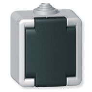 Vodotesná zásuvka kovová IP55 16A 2751.1A