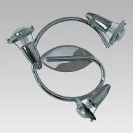 Svietidlo ZEUS 12027  NICKEL SATIN/CHROME 3xE14/R50/40W
