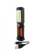 Pracovná LED baterka 2W + 3 LED