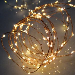Micro LED reťazec 4,9m / 50 LED, na batérie