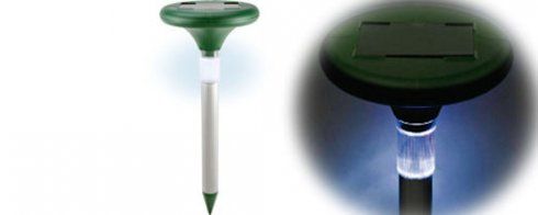 Solárny odpudzovač krtov VKS 04 s LED osvetlením