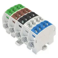 Stúpačková svorkovnica HLAK 25/16 5 PE/B/S/G/N  (Al/Cu) 