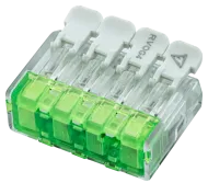 Svorka bezskrutková  RVOG4 4 x 0,2-4mm2 páčková