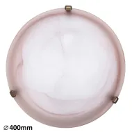 Svietidlo stropné 2x60 RABALUX 3353 alabaster tabak