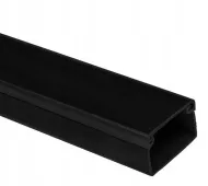 Lišta vkladacia PVC  15x10 antracit