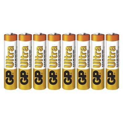 Batéria GP Ultra alkalická AAA, balenie 6+2 ZADARMO