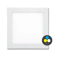 Zapustené svietidlo  LED-WSQ-CCT/12W/BI biele
