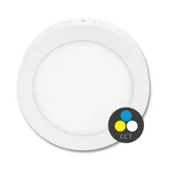 Stropné svietidlo LADA2 12W  LED-CSL-CCT/12W/BI biele