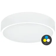 Stropné LED svietidlo Martin WMAT350-25W/BI  3000/4000K pr. 35 cm IP65  biele 