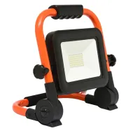 Prenosný a nabíjateľný LED reflektor 30W RMLED-30W/ORA/AKU