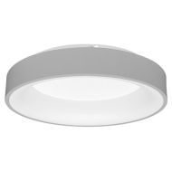 Stropné LED svietidlo NEST kruh sivý 40W 