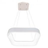 Závesné LED svietidlo NEST štvorec biely 40W 