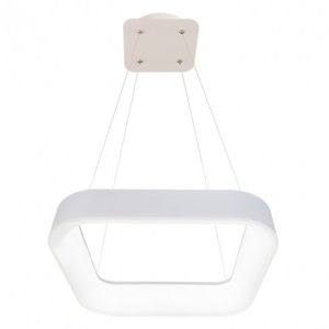 Závesné LED svietidlo NEST štvorec biely 40W 