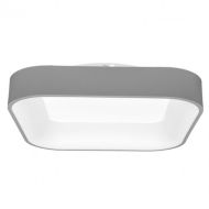 Stropné LED svietidlo NEST štvorec sivý 40W