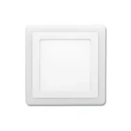 Svietidlo podhľadové LED 6W+3W štvorec ECOLITE LED-DUO-S6W