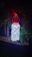 VO-27 LED adventná svieca 120x35 cm
