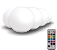 LED dekoračné osvetlenie LBL58 guľa, 5 ks, priemer: 8 cm, IP68