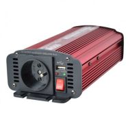 Menič napätia 12/230V 600W + USB