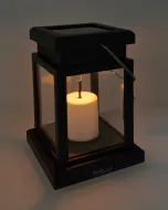 Solárny závesný lampáš  s efektom sviečky TR 383S 