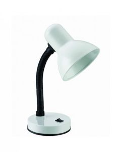 Stolná lampa GAMMA - 1xE27 biela