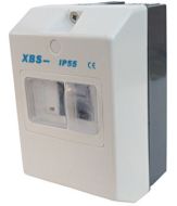 Skrinka IP55 motorového ističa XBS
